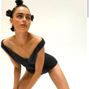 Brand new Norma Kamali bathing suite